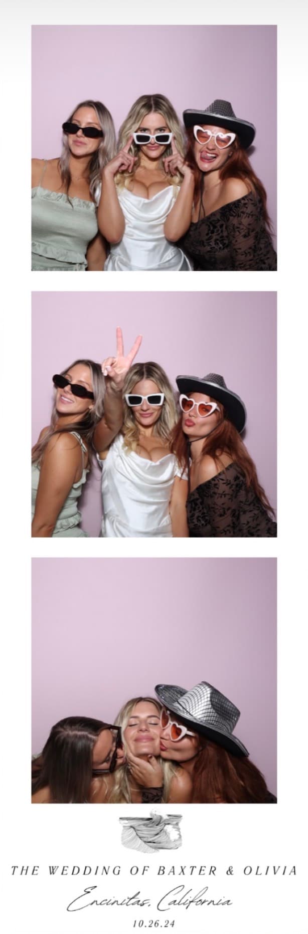 Tirages photobooth pour un mariage
